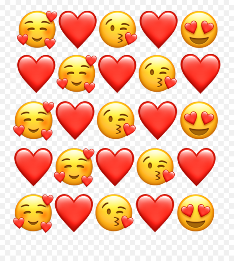 Hearts Emoji Love Sticker By Sarakajouj - Happy,Love Heart Emoji