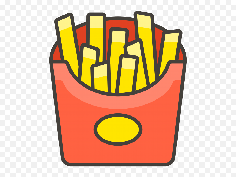 French Fries Emoji Icon Transparent - Food,French Fry Emoji