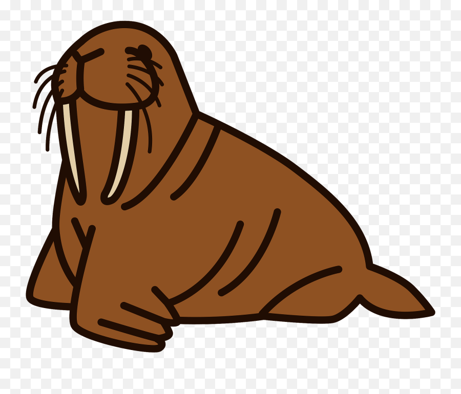 Walrus Clipart Emoji,Walrus Emoji