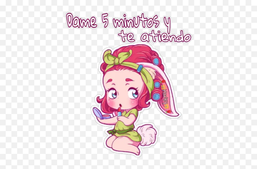 Bunny Girl Sticker Per Whatsapp - Fictional Character Emoji,Bunny Girl Emoji