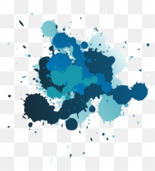 Color Splash - Png Blue Emoji