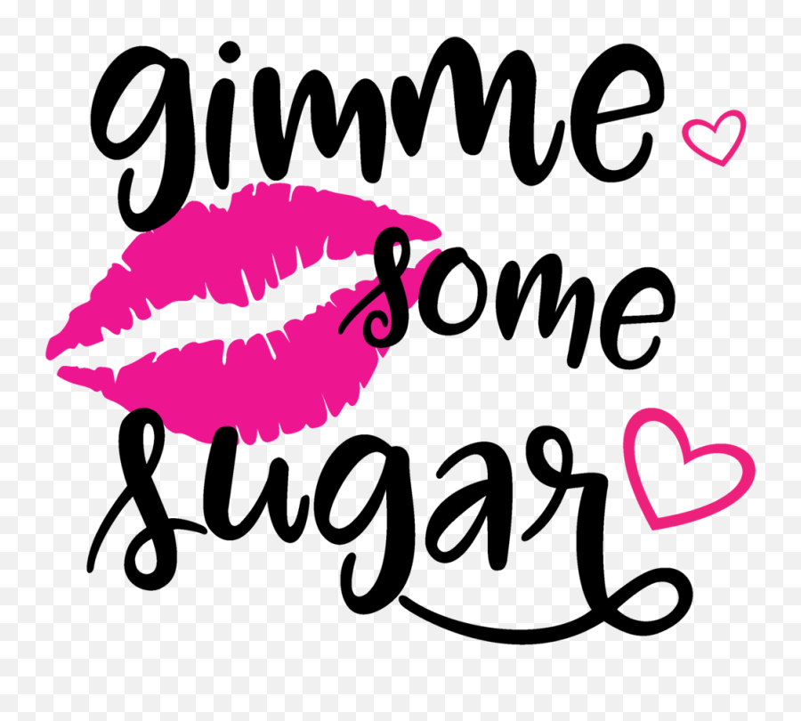 Lips Kiss Png - Gimme Some Sugar Svg File Lips Clip Art Gimme Some Sugar Clip Art Emoji,Gimme Emoji