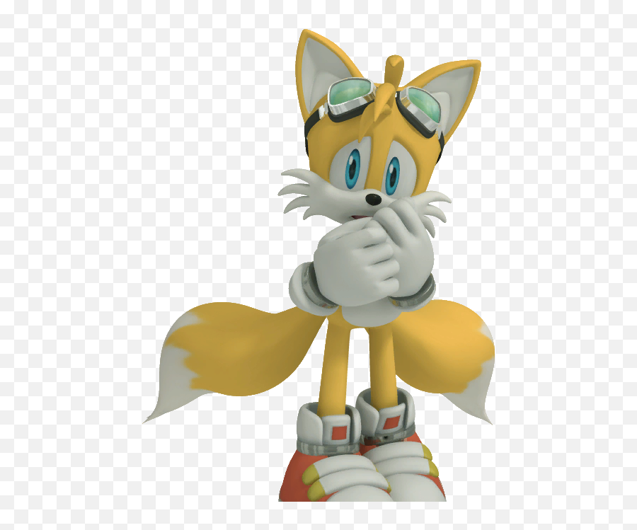 Download Hd Tails 6 Tails19950 - Sonic And Tails Scared Sonic Free Riders Tails Emoji,Emoji Sonic