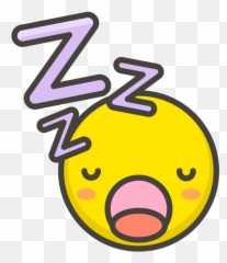 Download Hd Sleeping Face Emoji - Clip Art,Emoji Vector