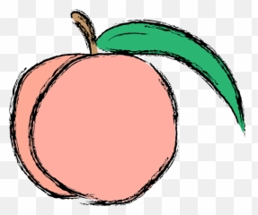 Peach Fruit Food - Clipart Georgia On My Mind Emoji,Apple Color Emoji