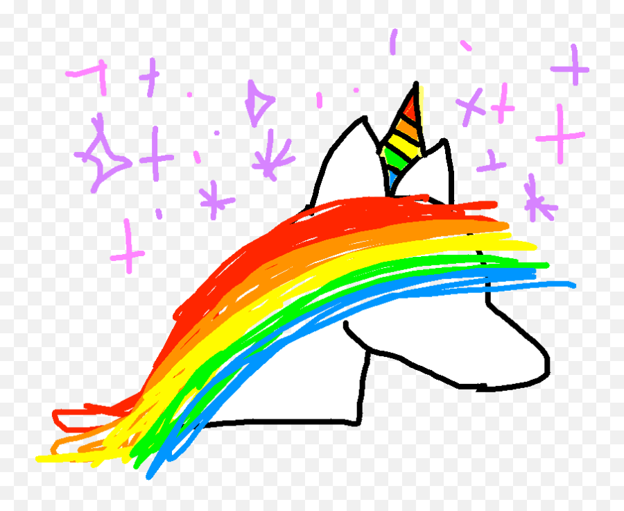 Rainbow Unicorn - Drawing Emoji,Unicorn Emoji Keyboard