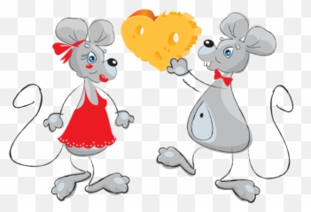 Mouse Clip Two Picture - Two Mice Clip Art Emoji,Mice Emoji