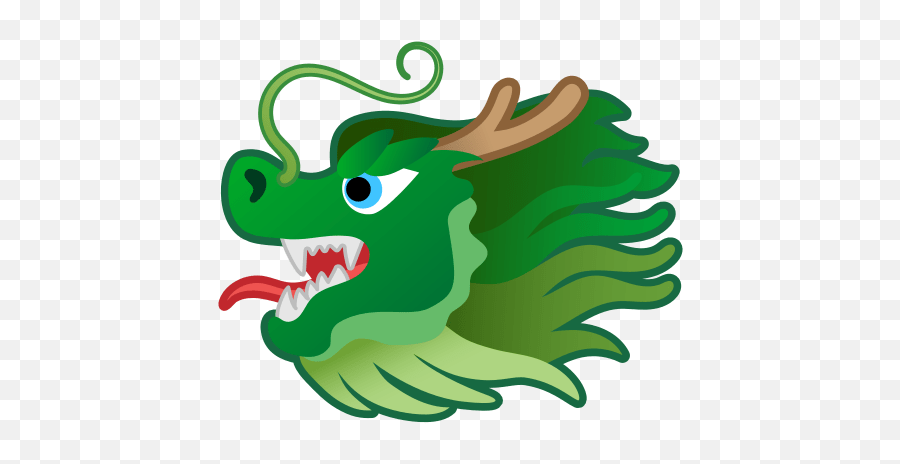 Dragon Face Emoji Meaning With Pictures - Dragon Whatsapp,Dragon Emoji