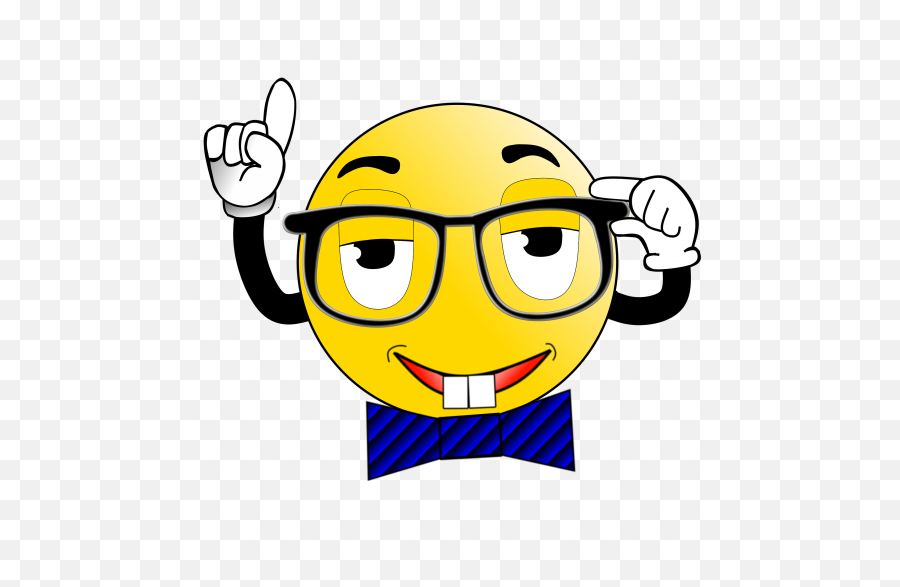 Train Your Brain - Nerd Smiley Emoji,Train Emoticon