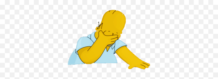 Facepalm Png And Vectors For Free - Homer Simpson Facepalm Png Emoji,Face Palm Emoji Png