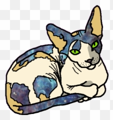 Sphynx Cats Stickers For Android Ios - Sphinx Gif Cartoon Emoji