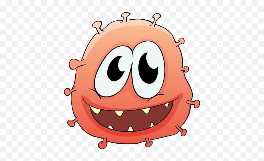 Bacteria Png Images Free Download - Cartoon Bacteria Clipart Emoji,Microbe Emoji