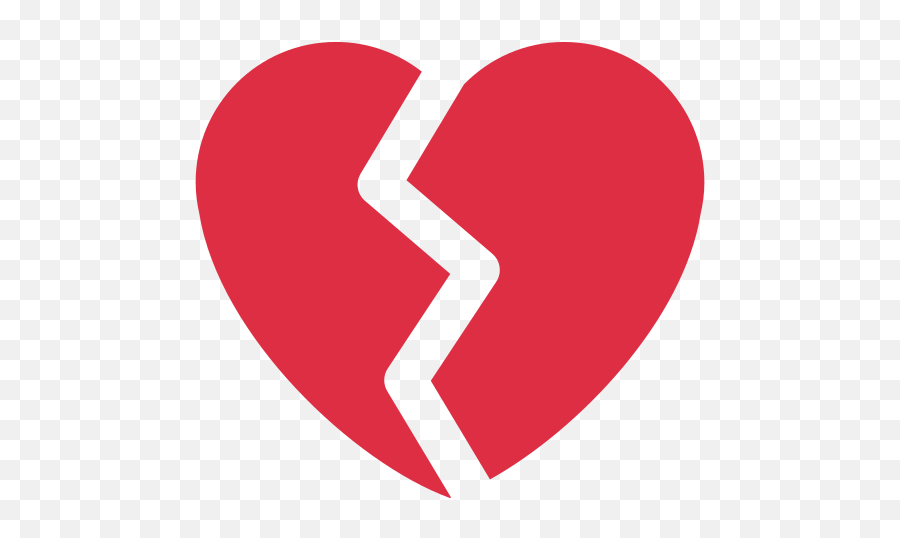 Broken Heart Emoji - Broken Heart Emoji,Emoji Heart Meanings