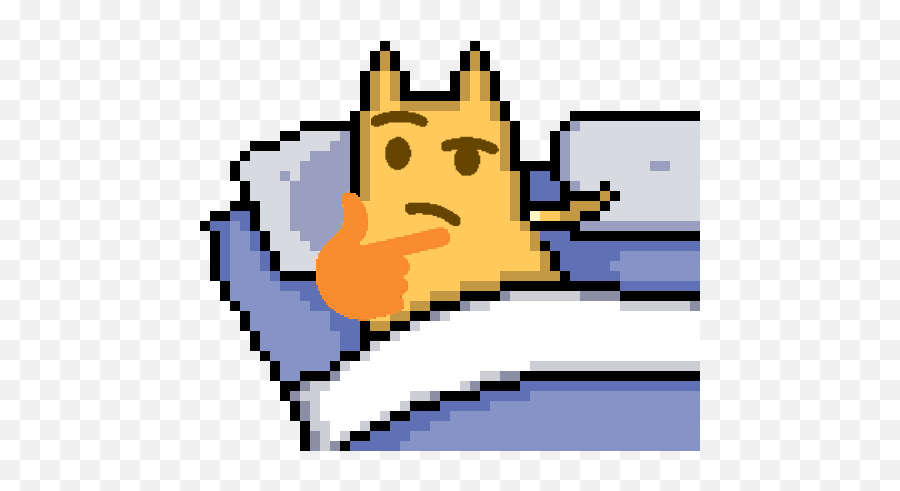 Thinking - Boba Fett Pixel Emoji,Pineapple Pizza Emoji