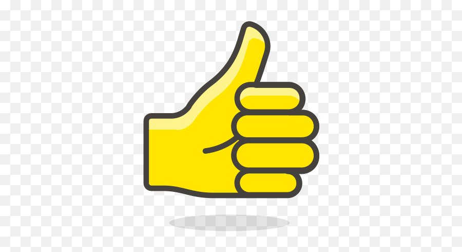 375 - Thumbs Up Emoji Svg,Emoji Cool