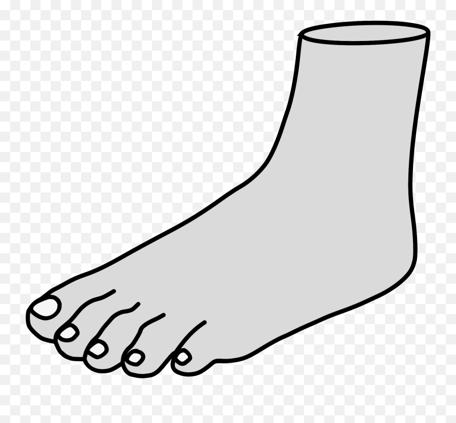 Foot Clipart 3 - Foot Png Clipart Emoji,Foot Emoji