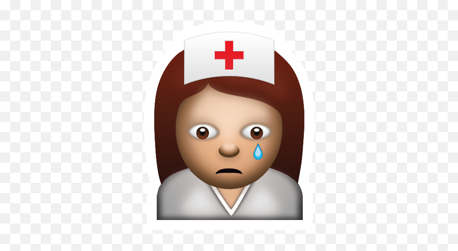 Sad Nurse Transparent Emoji,Nurse Emojis