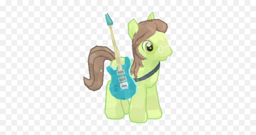 Guitarist Pony The My Little Pony Gameloft Wiki Fandom Emoji,Guitar Emoticon