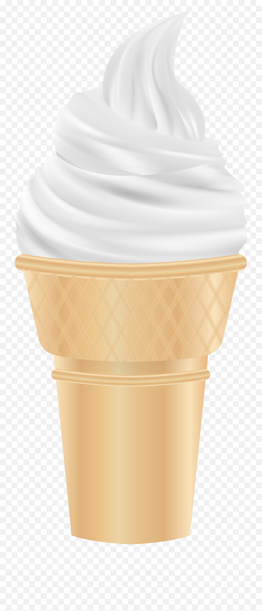 Vanilla Ice Cream Clipart Png - Vanilla Ice Cream Png Emoji,Vanilla Emoji