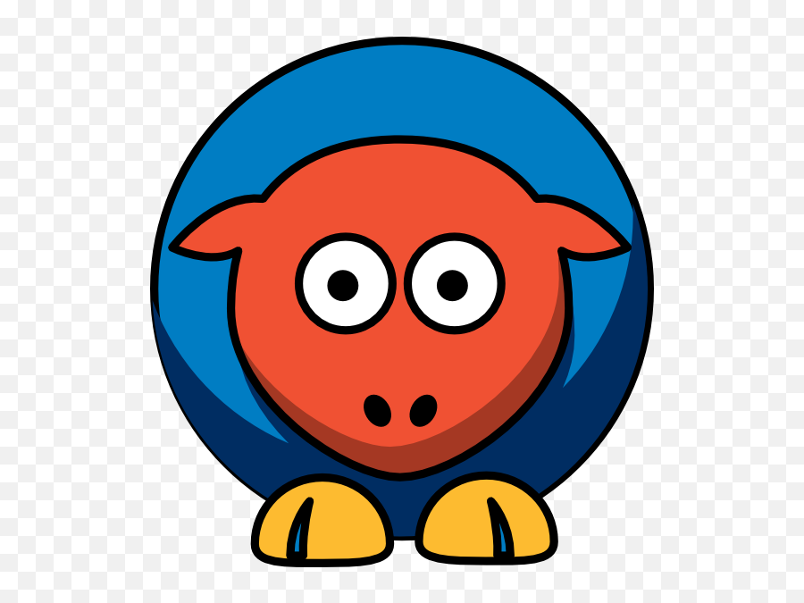 Clipart Sheep Orange Clipart Sheep Orange Transparent Free - College Football Emoji,Ewe Emoticon