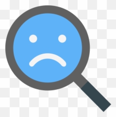 Nothing Found Icon - Free Download PNG and Vector Search Flat Png Emoji