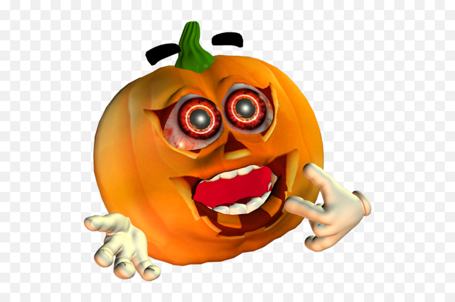 Smiley Emoticon Emoji Pumpkin Fruit For - Cartoon,Happy Halloween Emoticon