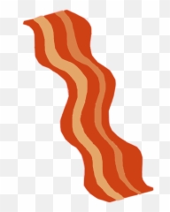 Bacon Sticker By Erica Benson - Horizontal Emoji,Bacon Emoji
