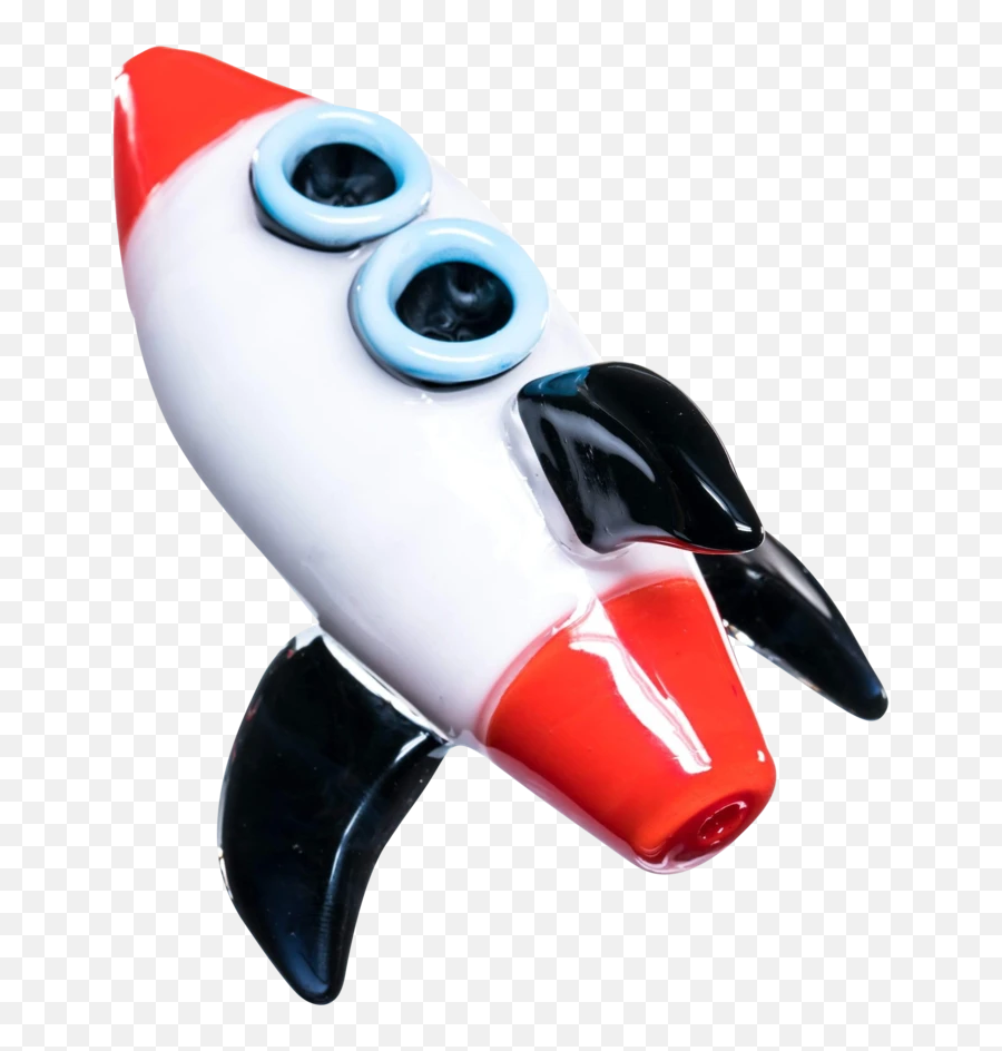 Empire Glassworks Rocket Ship Double - Fictional Character Emoji,Rocket Ship Emoji