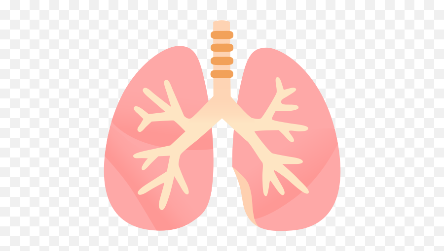 Lungs Emoji - Pulmones Emoji,Inhale Emoji