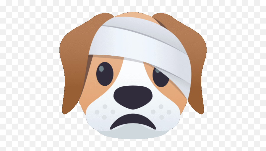 Injured Dog Gif - Injured Dog Joypixels Discover U0026 Share Gifs Transparent Image Dog Face Emoji,Injured Emoji