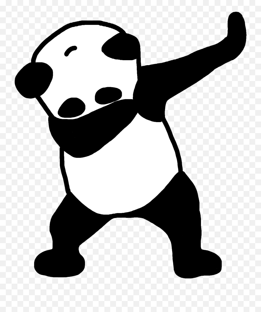 To - Panda Dab Logo Emoji,Emoji Dabing