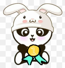 Panda Medals Sweet - Kawaii Cute Panda Drawing Emoji,Sweet Dream Emoji