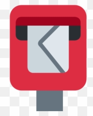 Postbox Emoji Meaning With Pictures - Icone Boite Aux Lettres Png
