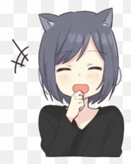 Neko Girl Stickers For Whatsapp - Cartoon Emoji,Neko Emoji