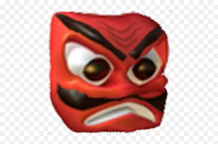 Fucked Up Emoji - Mask,Red Mask Emoji