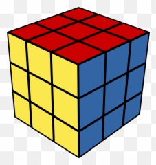 Rubik Random Transparent Png Clipart - Cube Clipart Emoji,Rubik's Cube Emoji