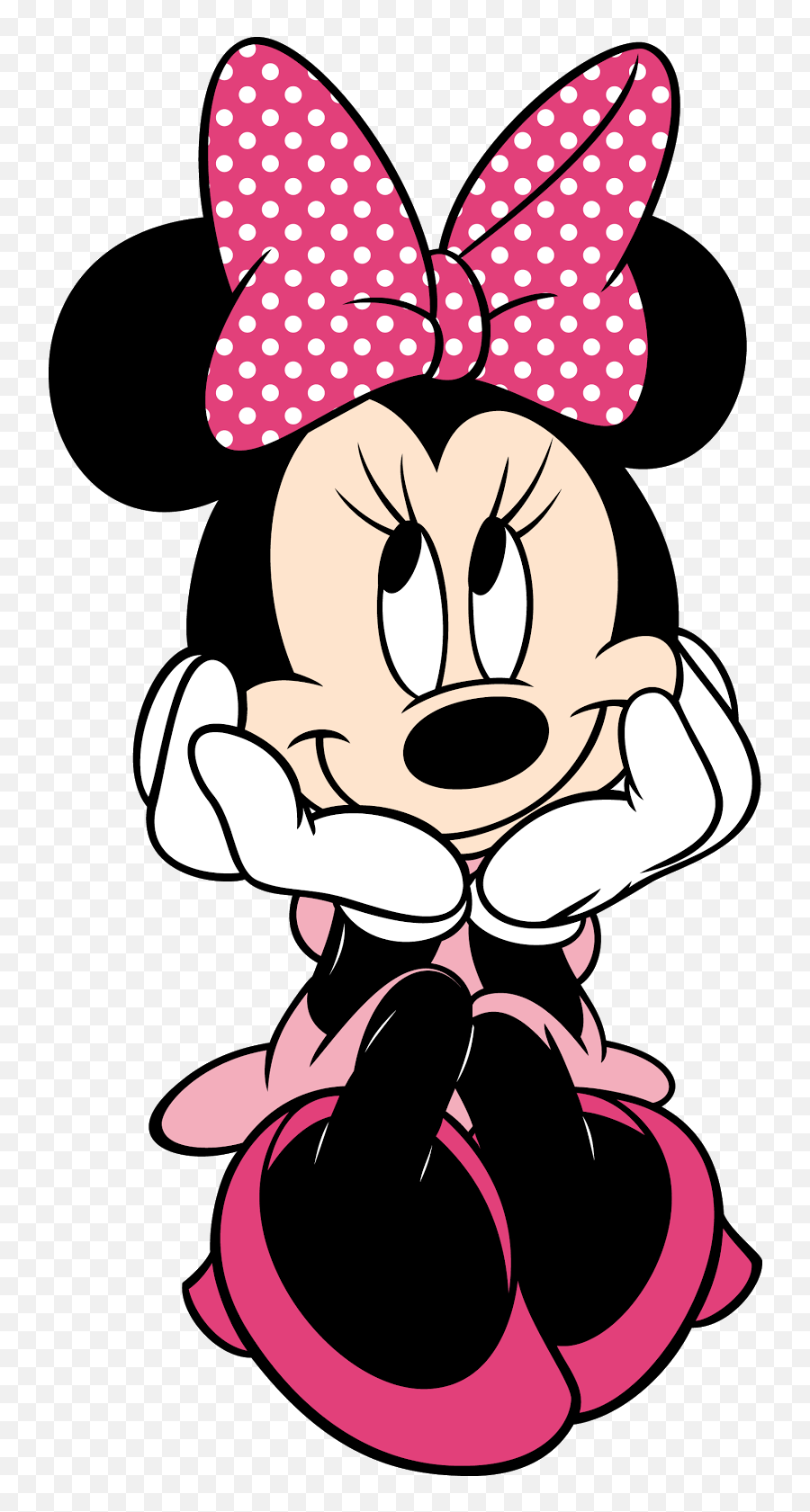 Free Cliparts Png - Minnie Mouse Clipart Emoji,Minnie Emoji