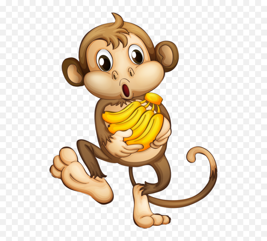 Emoji Clipart Monkey Emoji Monkey - Cartoon Monkey Transparent Background,Monkey Hiding Face Emoji
