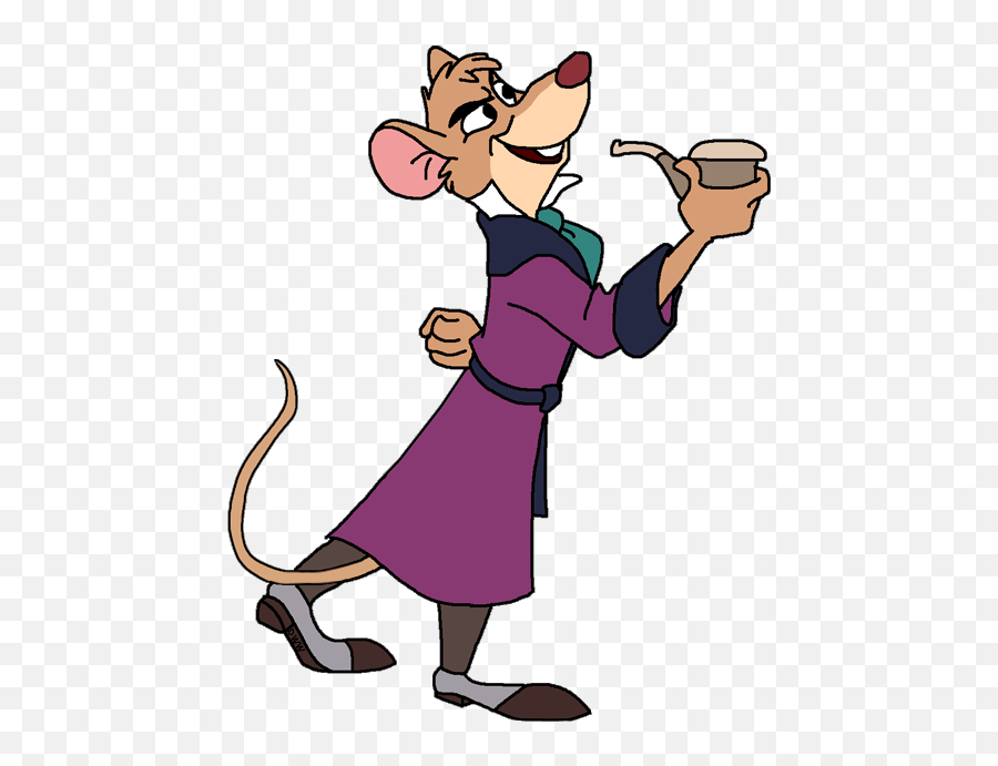 The Great Mouse Detective Clip Art - Disney Basil The Great Mouse Detective Emoji,Basil Emoji