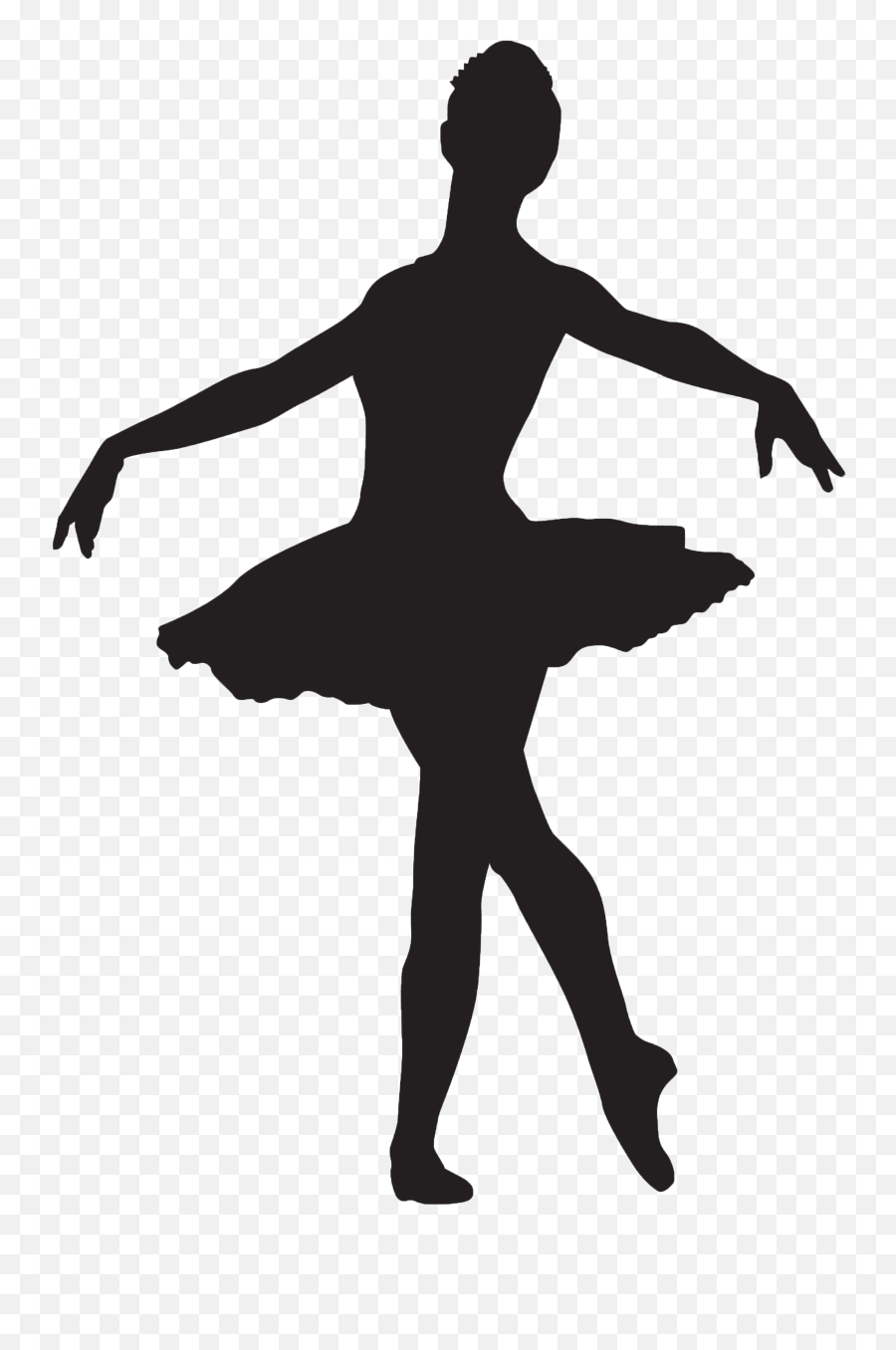 Picture - Girl Dancing Ballet Silhouette Emoji,Dancing Stick Figure Emoji