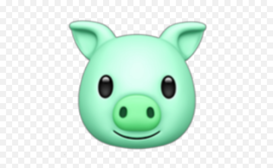 Pigemojigreen - Pig Emoji Png,Pig Emoji