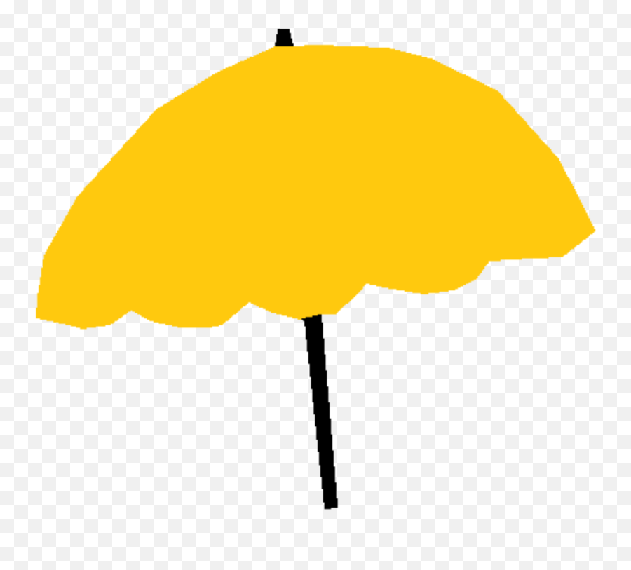 Yellow Umbrella Vector Clipart Image - Clip Art Emoji,Texas Flag Emoji Facebook