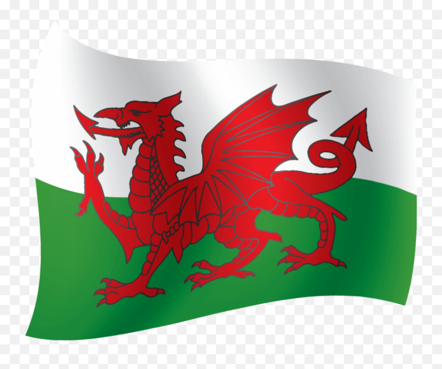 Pin - Welsh Flag No Background Emoji,Black Flag Emoji