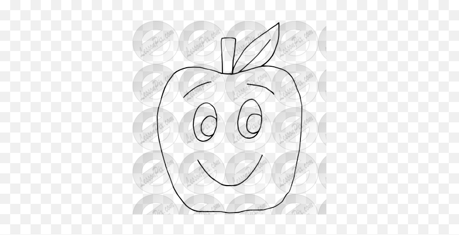 Happy Apple Sad Apple Clipart - Illustration Emoji,Apple Sad Emoji