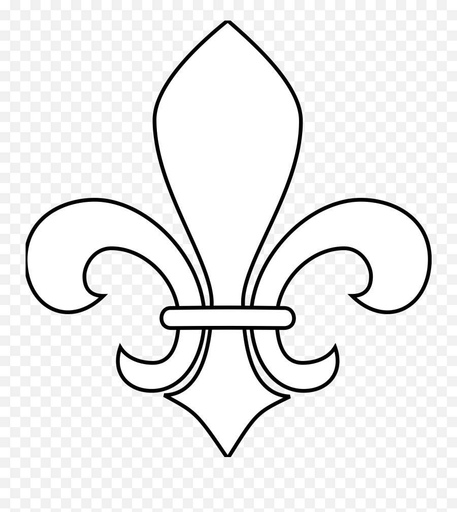 Fleur De Lis Png Transparent Fleur De Lispng Images Pluspng - Fleur De Lys White Emoji,Fleur De Lis Emoji