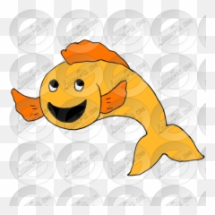 Fish Picture For Classroom Therapy Use - Great Fish Clipart Cartoon Emoji,Fish Emoticon