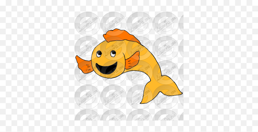 Fish Picture For Classroom Therapy Use - Great Fish Clipart Cartoon Emoji,Fish Emoticon
