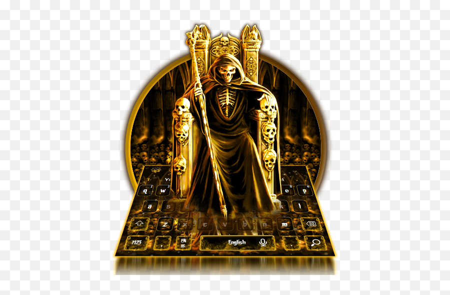 Scary Grim Reaper Keyboard Theme - Mythology Emoji,Grim Reaper Emoji Scary Grim Reaper Keyboard Theme - Mythology Emoji,Grim Reaper Emoji