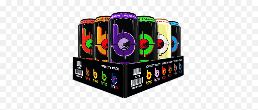 Bang Energy Drink Clipart - Bang Variety Pack Emoji,Monster Energy Emoji