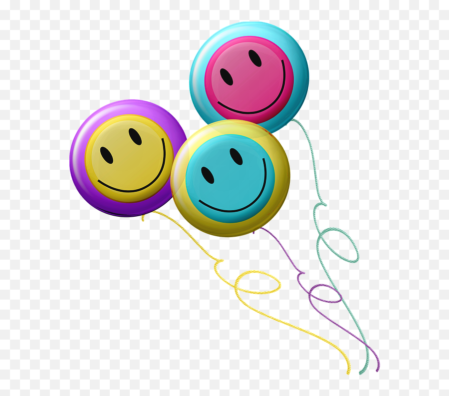 Balloons Happy Face Smiley - Free Image On Pixabay Smiley Emoji,Very Happy Face Emoji